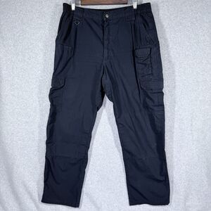 5.11 Tactical RipStop Cargo Pant Mens Sz 36x30 (Fits 34x29) Navy Taclite Utility